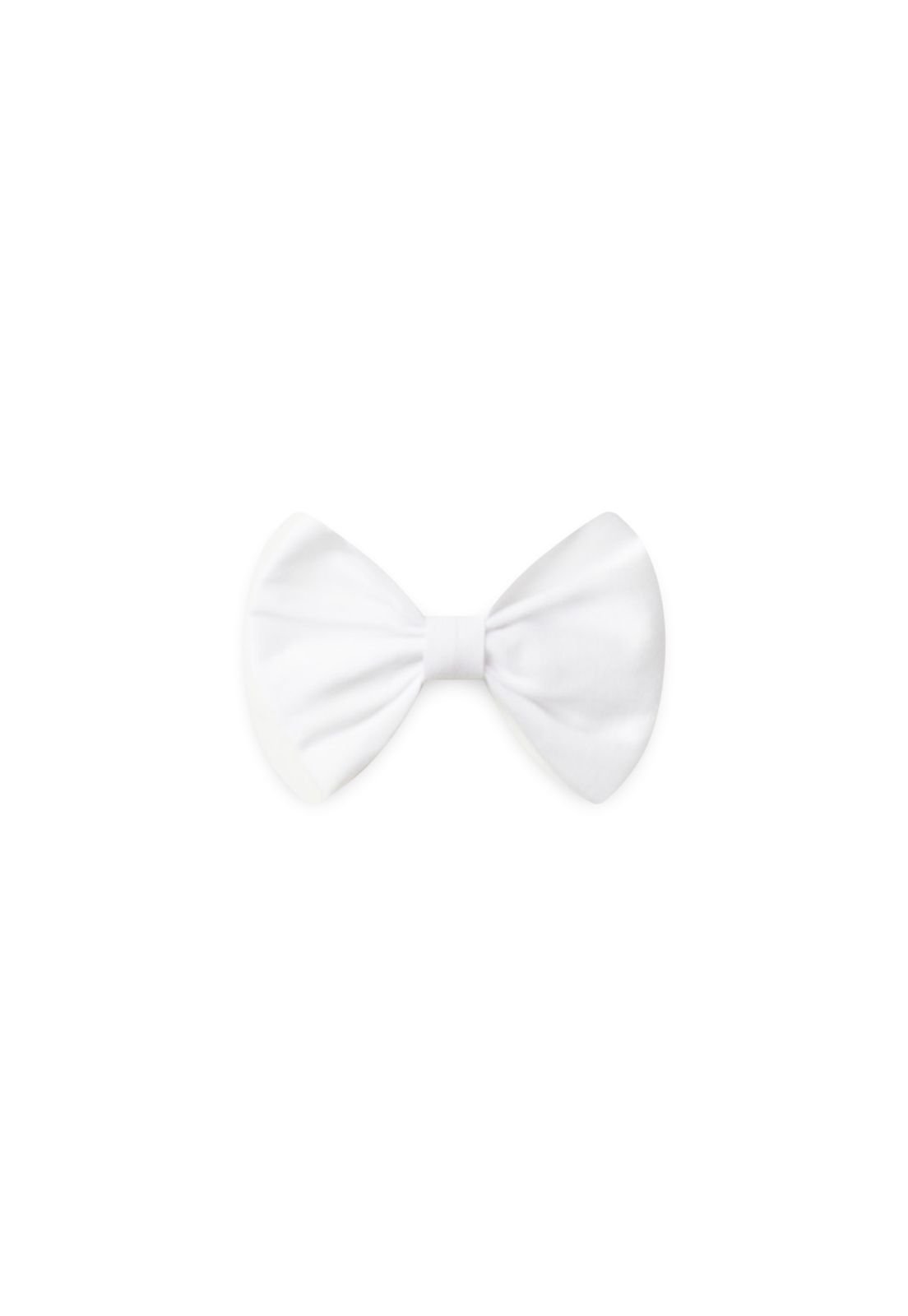 Detalhe: Lacinho delicado da Presilha de Cabelo Lacinho Ame Kids, cor Branco
