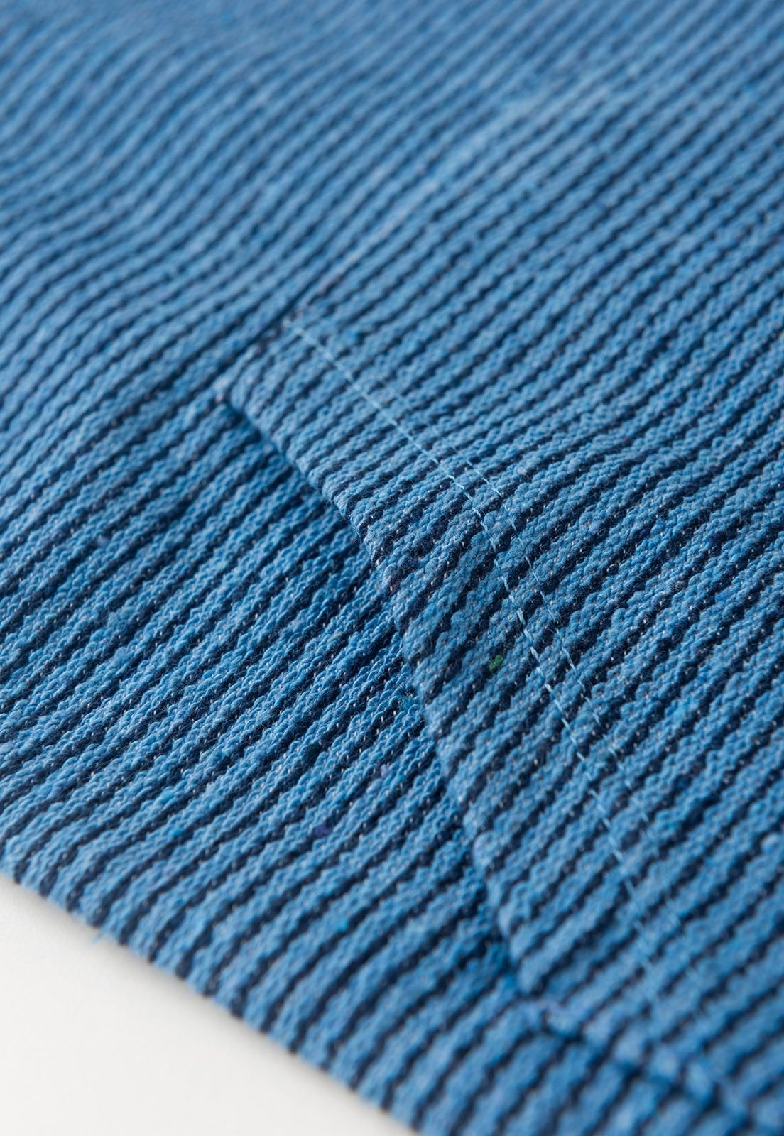 Detalhe: Bolso canguru do Conjunto Blusa com Capuz e Cal&ccedil;a Ame Kids, cor Azul