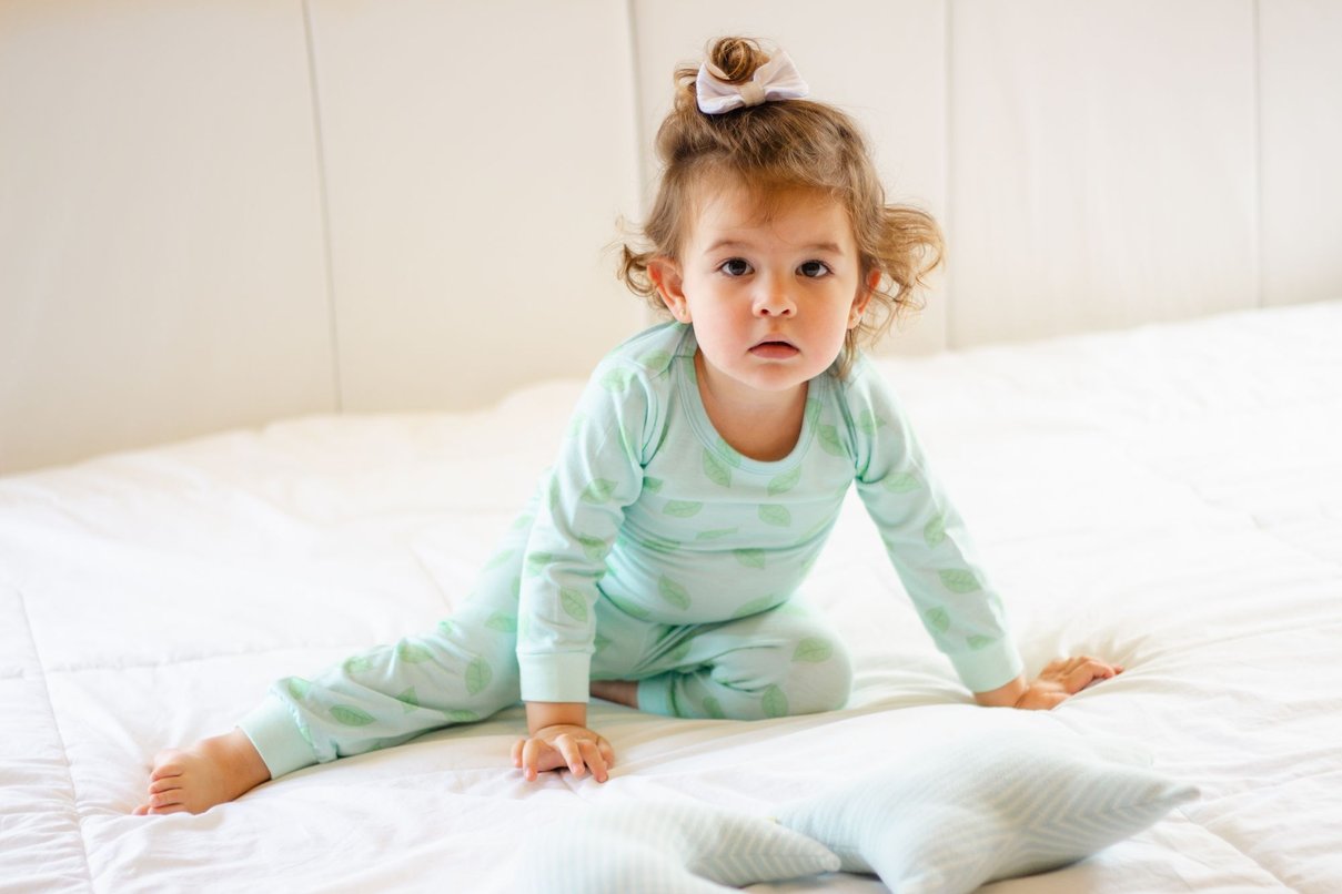 Pijama Blusa e Calça Estampado Ame Kids na cor Verdinho